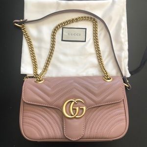 GG Marmont matelassé shoulder bag